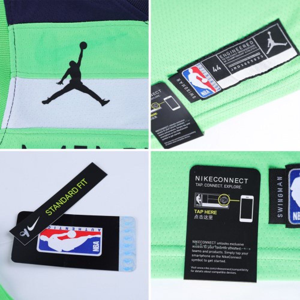 Men's Minnesota Timberwolves Karl-Anthony Towns #32 Jordan Green 20/21 Swingman Jersey-Pro Kit Vault | Brand New 26/27 Sports Jerseys
